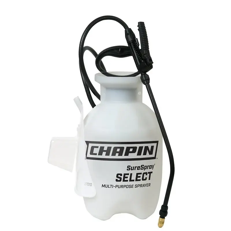 Chapin 27010 Series Compression Sprayer, 1 gal Tank, Poly Tank, 34 L Hose