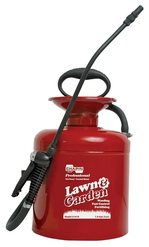 Chapin 31410 Compression Sprayer, 1 gal Tank, Chromed Tank, 42 L Hose