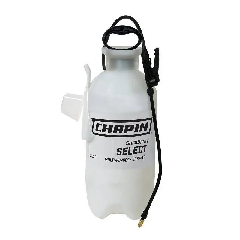 Multi-Pattern Adjustable Chapin 27030 Series Compression Sprayer, 3 gal Tank, Poly Tank, 34 L Hose
