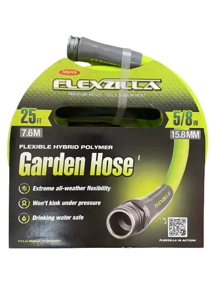 Flexzilla Garden Hose 25 ft from California Redwood