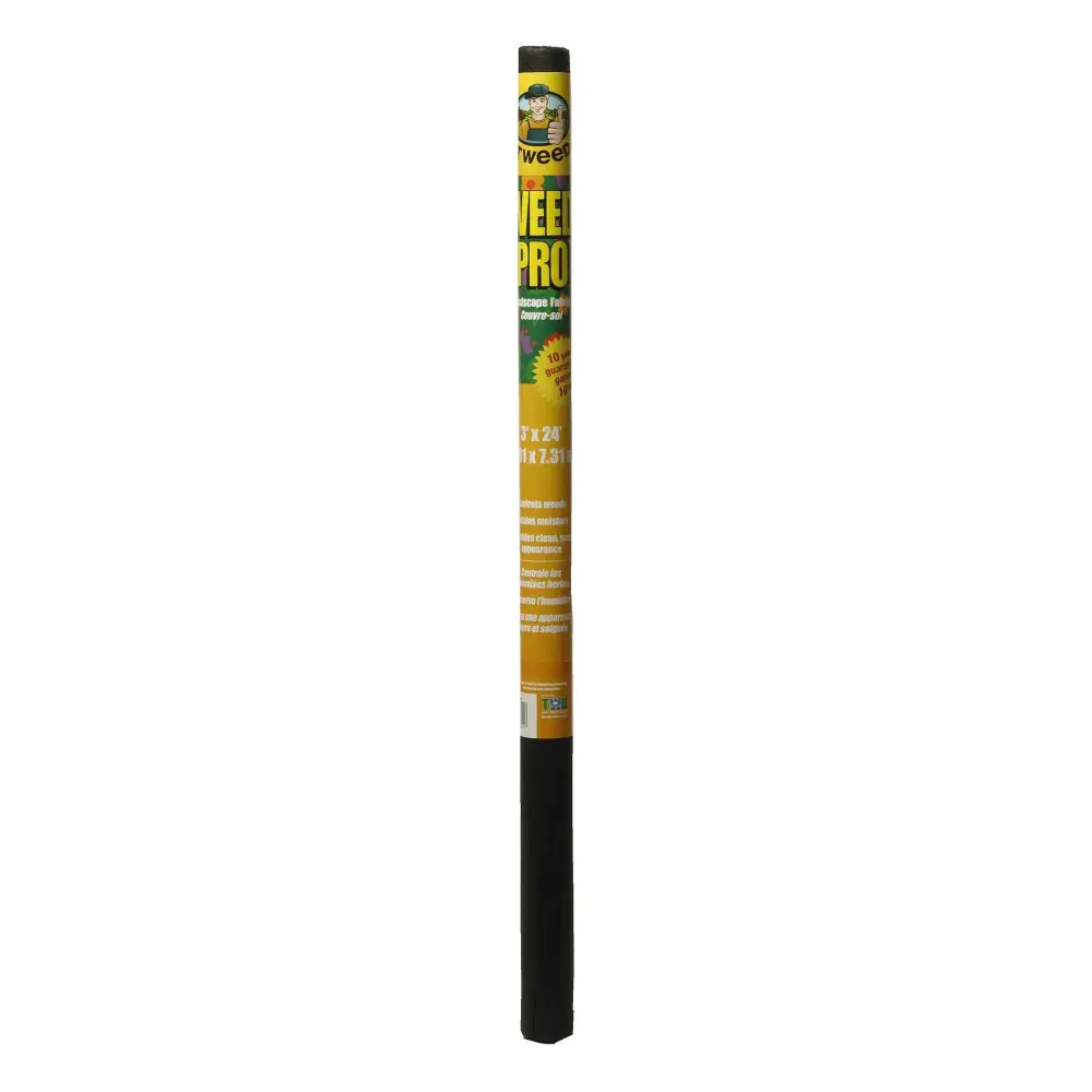 Weed Pro Landscap Fabric, 3' x 24' 5-Year Frame Warranty