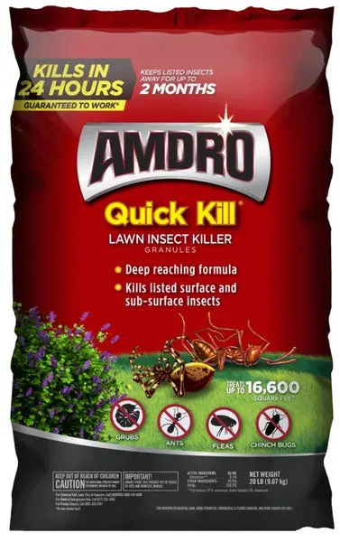 Amdro 100525629 Quick Kill Lawn Insect Killer 20 lbs Outdoor Use