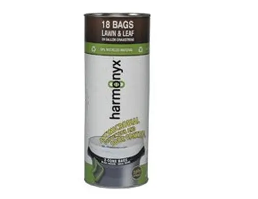 Harmonyx 39110010 39 Gallon Lawn and Leaf Bags 18 Count Heavy Duty Yard Waste Bags