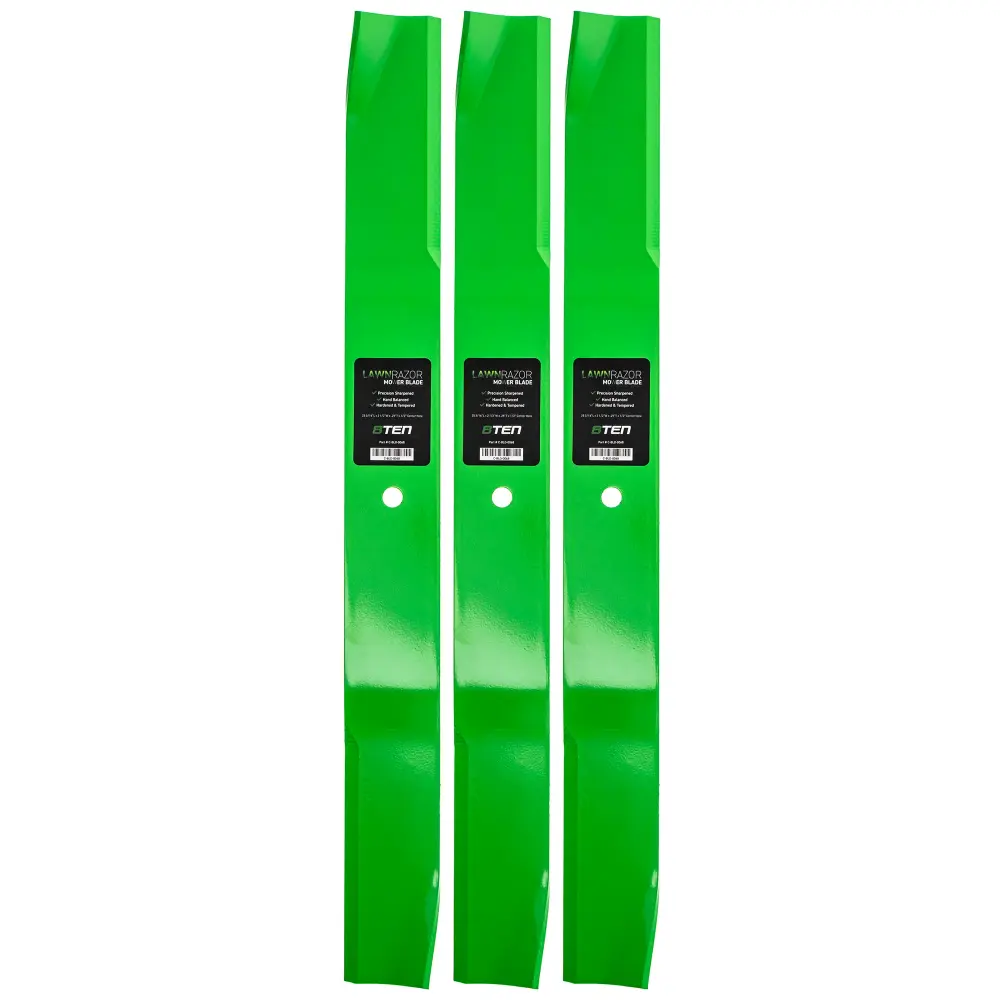 LawnRAZOR High Lift Mower Blade Toro 85-6040 85-6040-03 | SET THREE