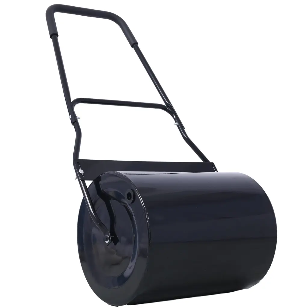 16 Gallon Heavy Duty Lawn Roller Tow Behind Water or Sand Filled Sod Preparation g-h