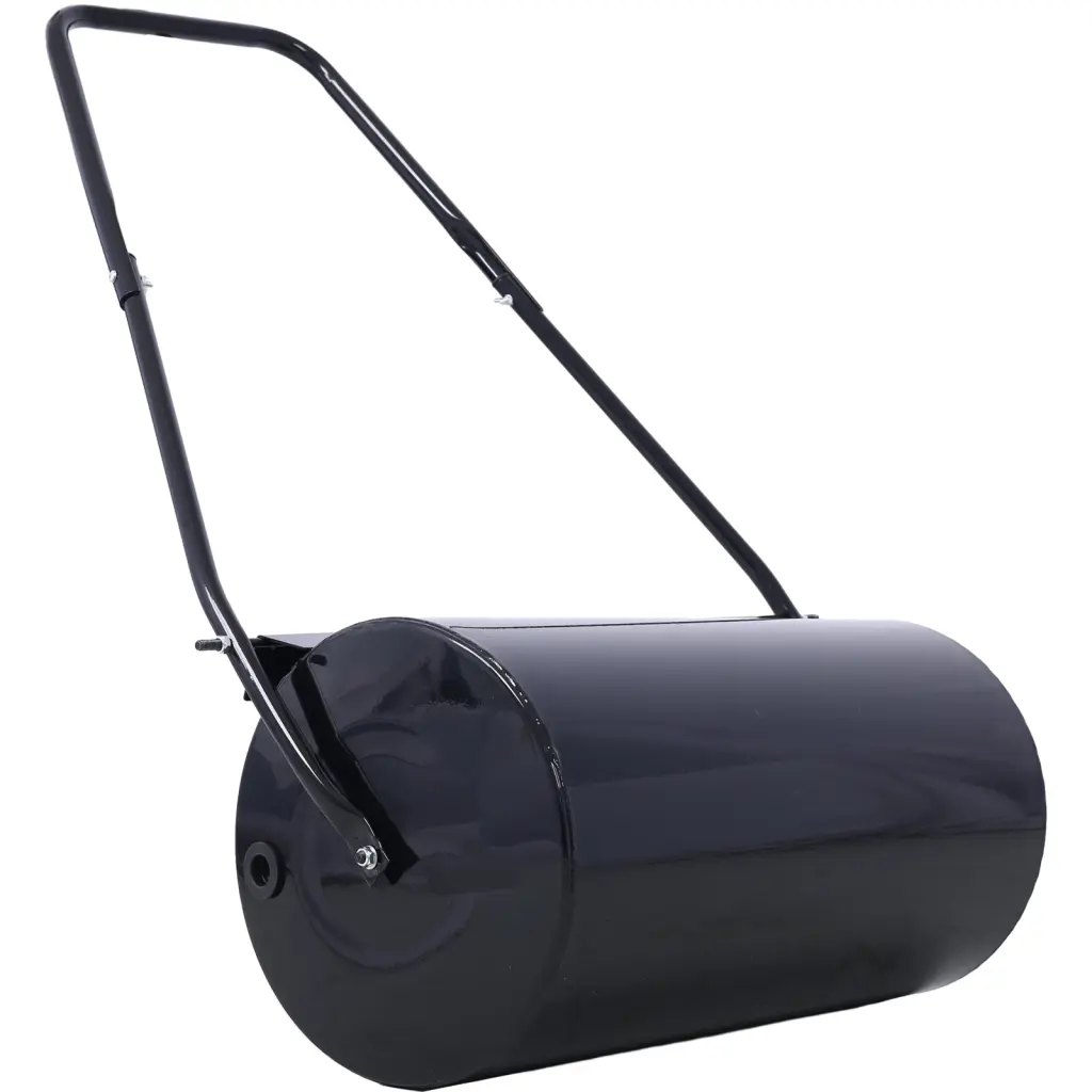 Lawn Roller Push Tow Behind Water Sand Filled Steel Yard Sod Roller g-h
