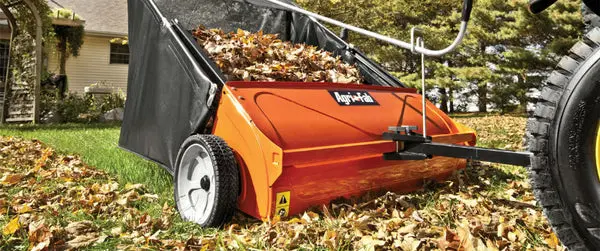 Agri-Fab 45-0492 44 Inch Tow Behind Lawn Sweeper Yard Cleanup