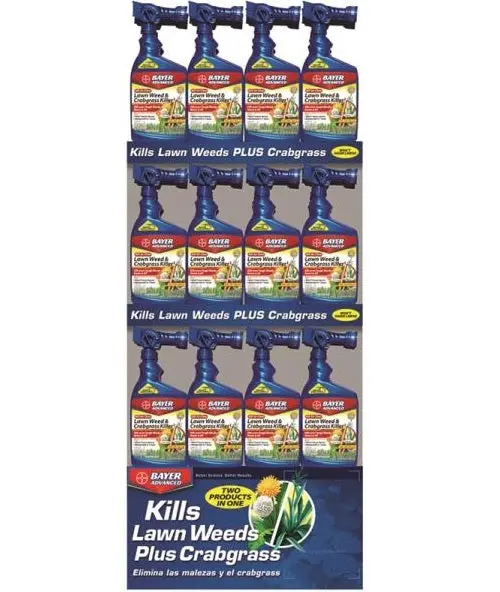 Bayer Advanced 704080Q All--One Lawn Weed and Crabgrass Killer 32 oz