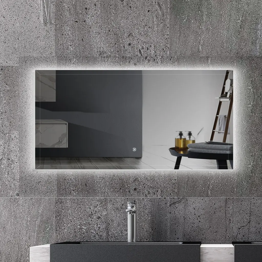 LED Bathroom Mirror 59X30 Inches 8000K Vanity Mirror Lights IP54 Waterproof bathininc