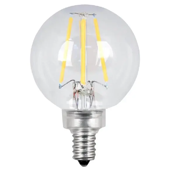 Feit Electric BPG1640/927CA/FIL 1.9 Inch Decorative LED Bulb Vintage Style
