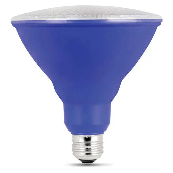 Feit PAR38 Non-Dimmable Blue LED Bulb 7W 10KLED BX Specialty Lighting Feit Electric