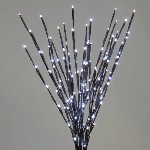 Holiday Bright LED-LBRST140-PW Christmas Staked LED 140 White Light Burst 36 Inches Holiday Bright Lights