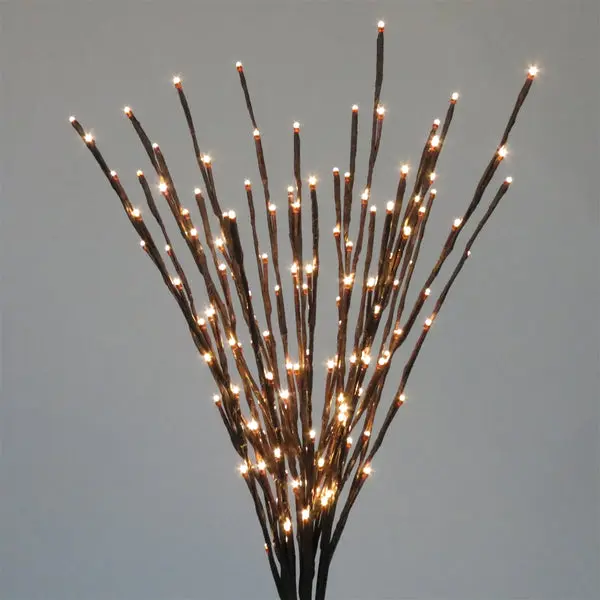 Holiday Bright LED-LBRST140-WW Christmas Staked LED 140 Warm White Light Burst 36 Inches Holiday Bright Lights