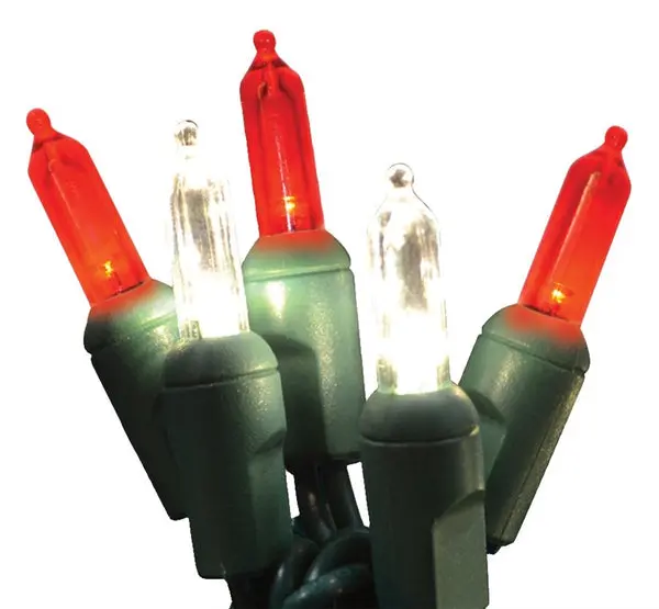 Holiday Bright LEDBX-T550-CC6 Contractor Grade T5-LED 50 Light Set Candy Cane Holiday Decor Holiday Bright Lights