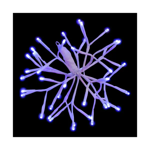 Holiday Bright LED3D10STLCLBL LED 3D Starlight Cluster 48 Blue Lights 10" Holiday Bright Lights