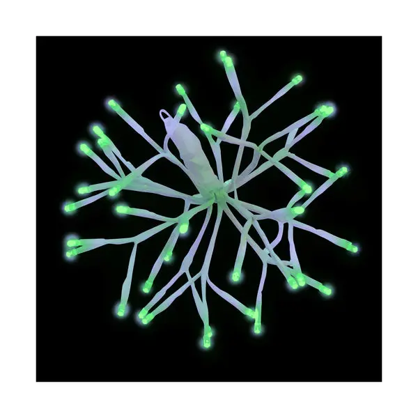 Holiday Bright LED3D10STLCLGR LED 3D Starlight Cluster 48 Green Lights 10" Holiday Bright Lights