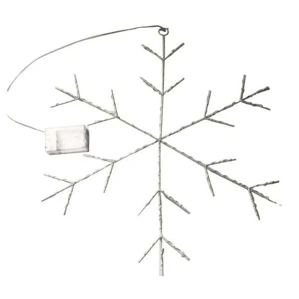 Santas Forest 48402 Snowflakes Battery 2D Micro LED Lights