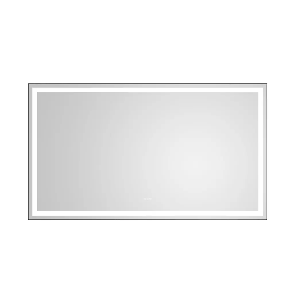 72X48 LED Lighted Bathroom Wall Mounted Mirror High Lumen Anti Fog rnb