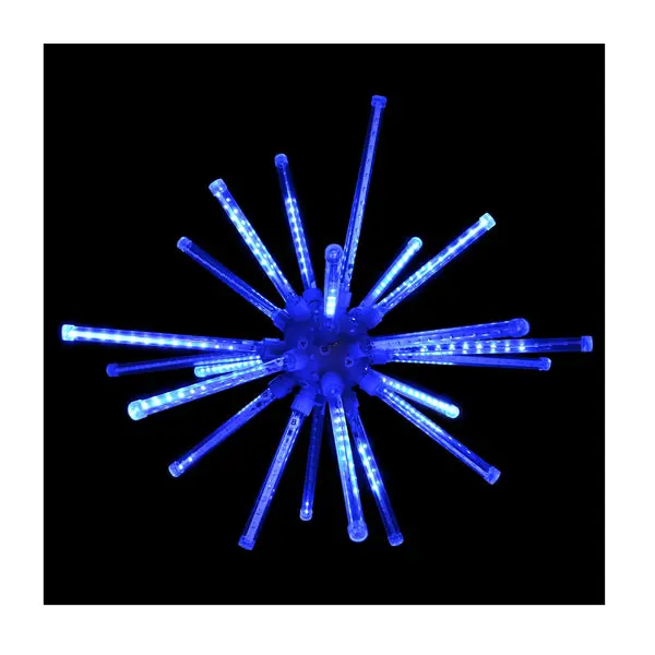Holiday Bright LED Meteor Burst Combo 224 Blue Lights 20 Inches Holiday Bright Lights