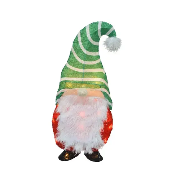 Product Works 46227 LED Christmas Gnome Yard Art 20 Inch Lighted Decor