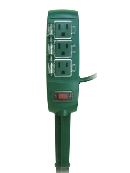 PowerZone OR8CB003 Yard Stake Green 6 ft L Cable Outdoor Lighting