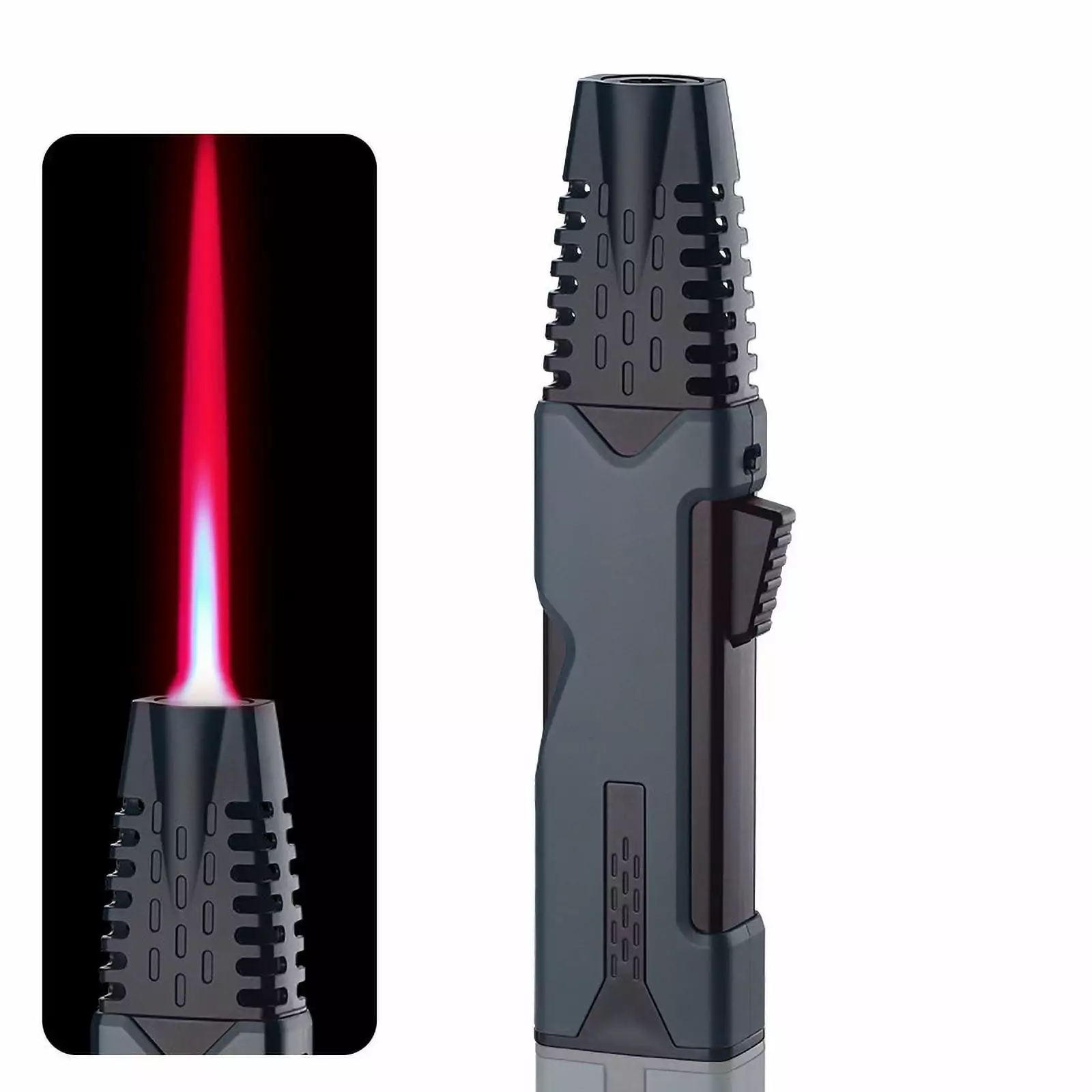 Quinlirra Easter Clearance Windproof Blue Flame Butane Lighter Outdoor BBQ Gifts