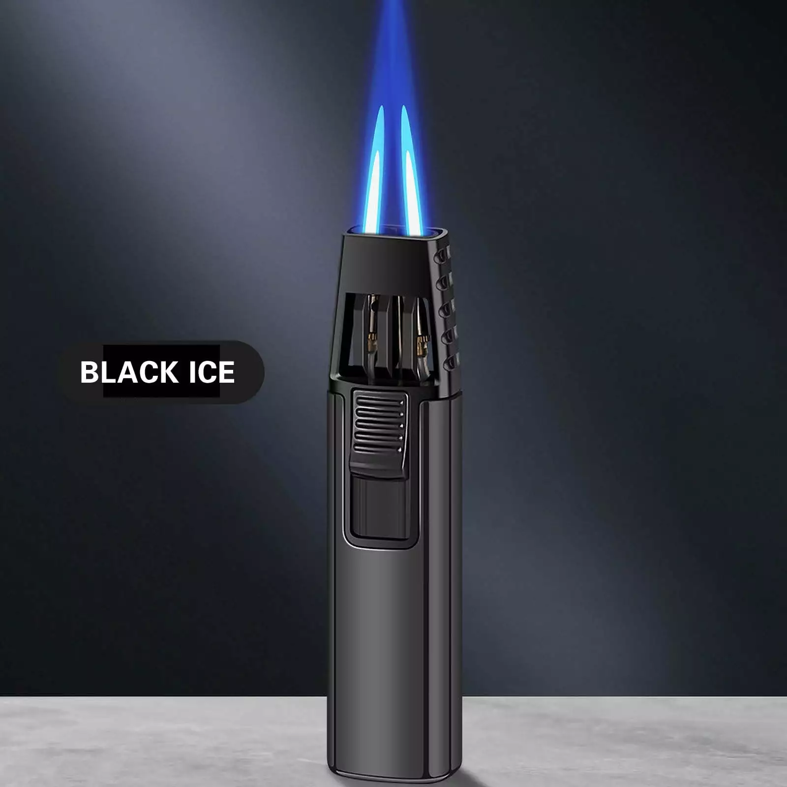 Fankiway Scorch Torch Lighter Windproof Straight Torch Blue Flame Lighter Outdoor BBQ Baking