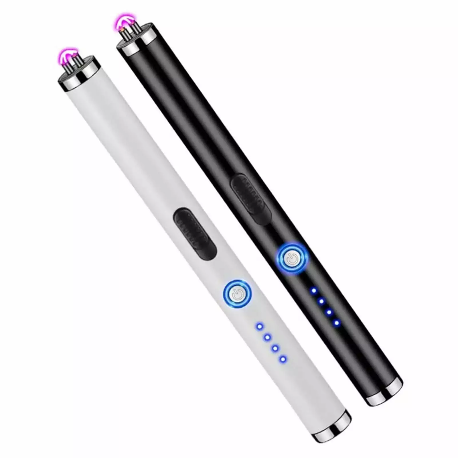 Pompotops 2PCS Dual Windproof Ignition Lighter Kitchen Gas Stove BBQ Candle