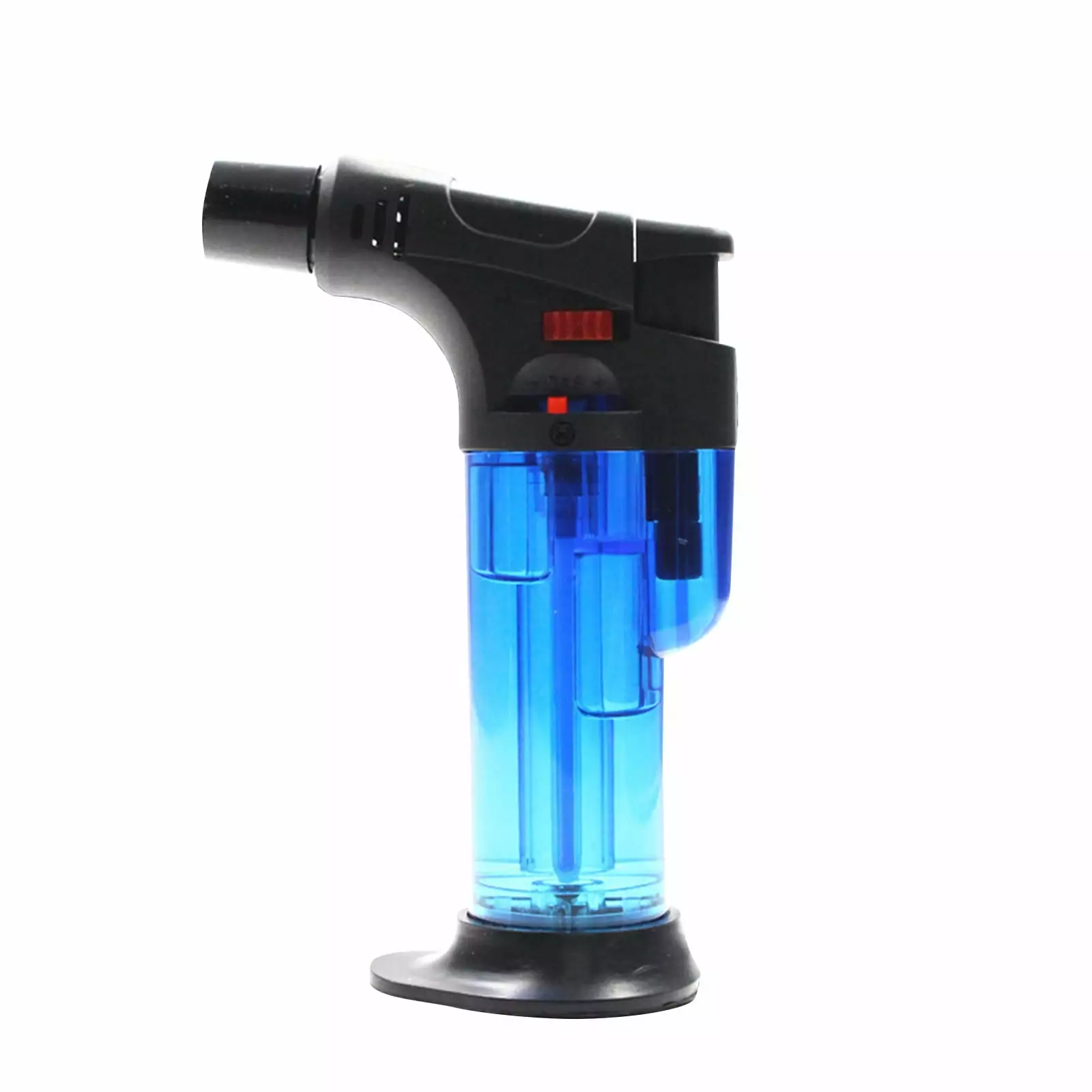 Refillable Butane Torch Lighter Protectty Lock Adjustable Flame BBQ Creme Brulee Baking