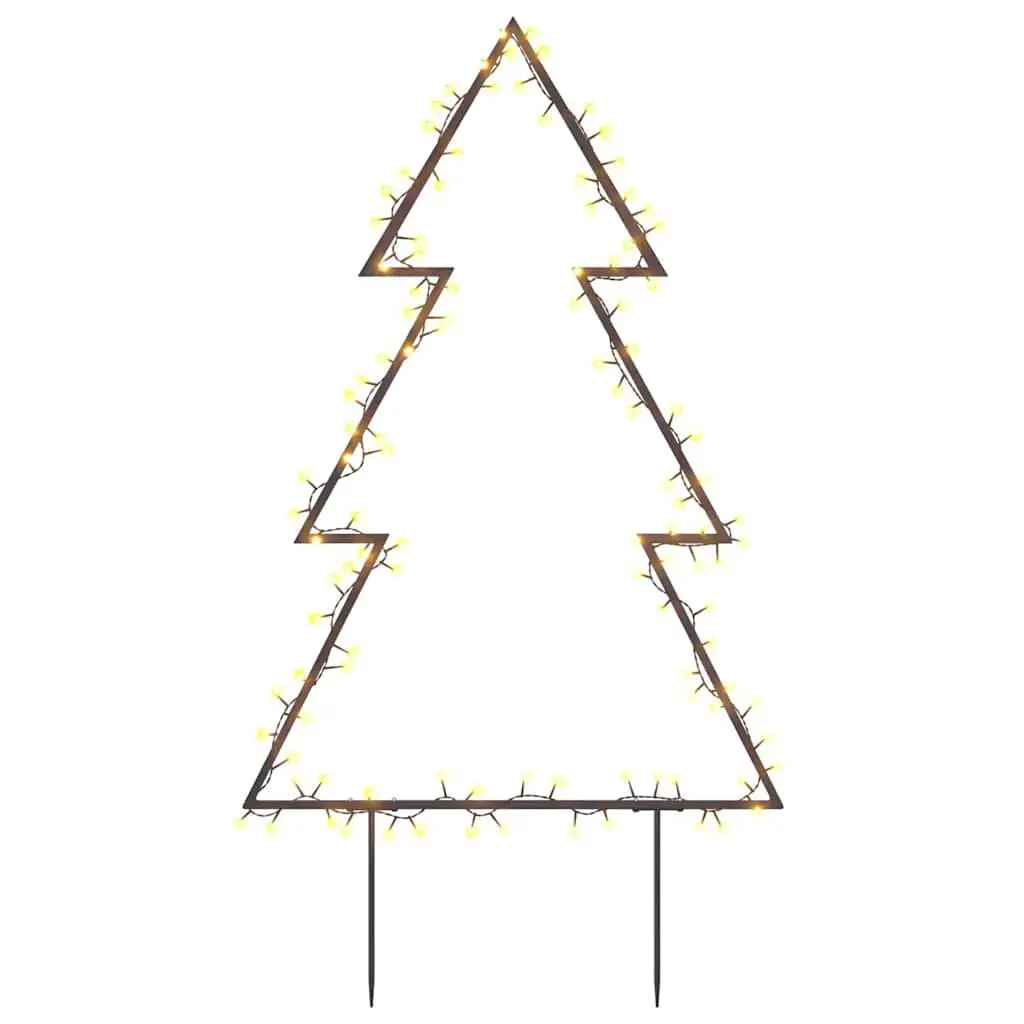 Christmas Light Decoration Spikes Tree 115 LEDs 35.4 Inch Holiday Decor