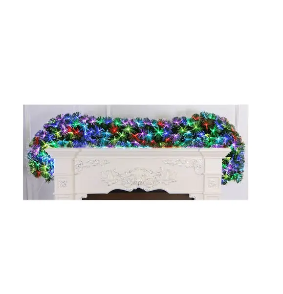 Santas Forest 54827 Firework Garland LED Multi-Color 6.5 Ft Festive Decor