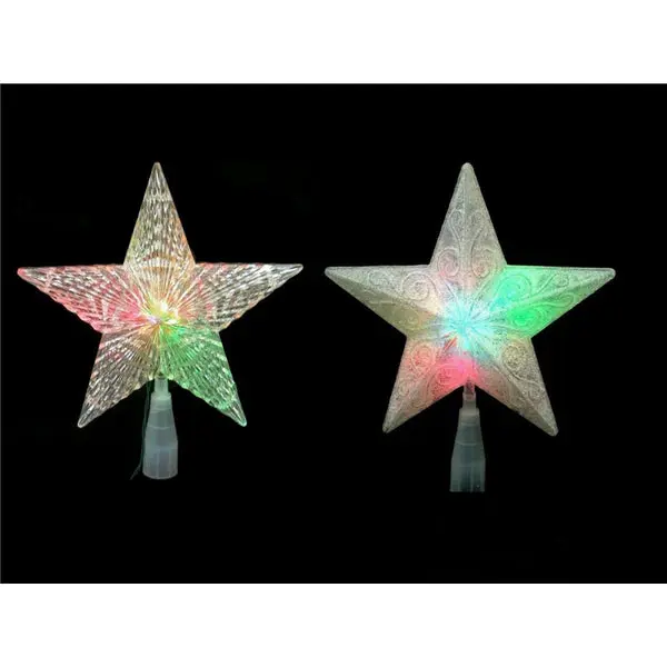 Santas Forest 19355 Christmas 5-Point Star Light 8 Inch Holiday Decor Santa's Forest