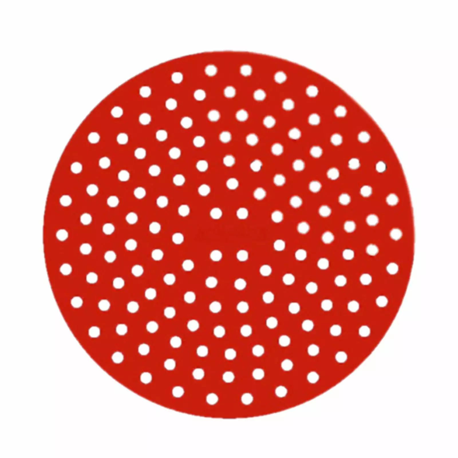 Ongmies Kitchen Storage Silicone Air Fryer Mats Non-Stick Reusable Liners Red