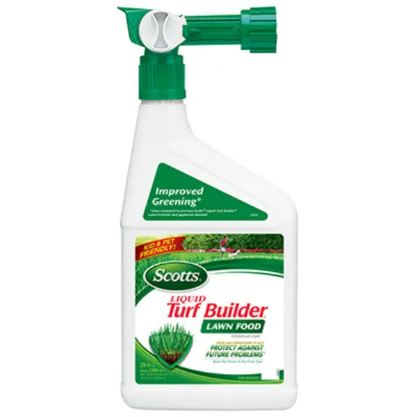 Scotts 5420406 Liquid Turf Builder Lawn Food Ready To Spray 29-0-3 32 Oz