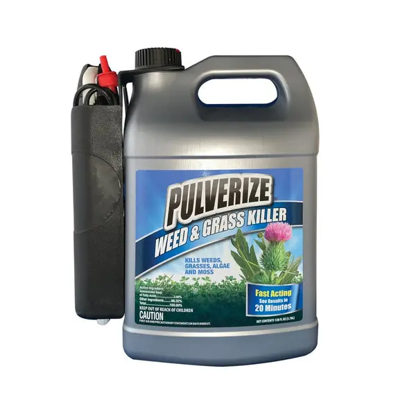 Pulverize PWG-B-128-S Weed and Grass Killer 1 Gallon Effective Lawn Care