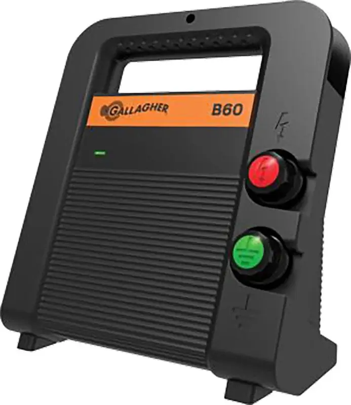 Gallagher G388404 Fence Charger, 12 V, 15 mile Fence Distance Pressure Treated Lumber