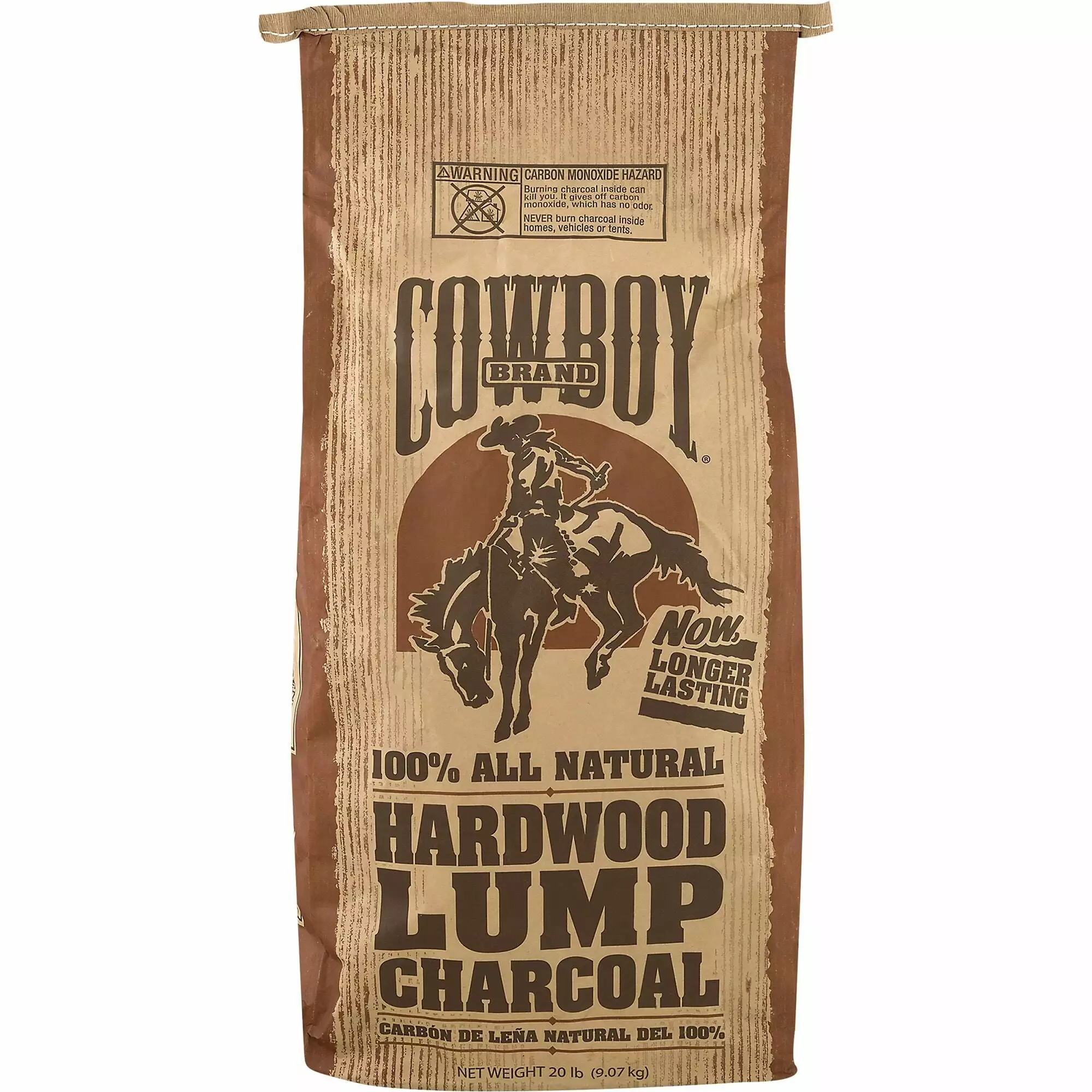 Cowboy 20LB All Natural Long Lasting Hardwood Lump Charcoal Grilling 1