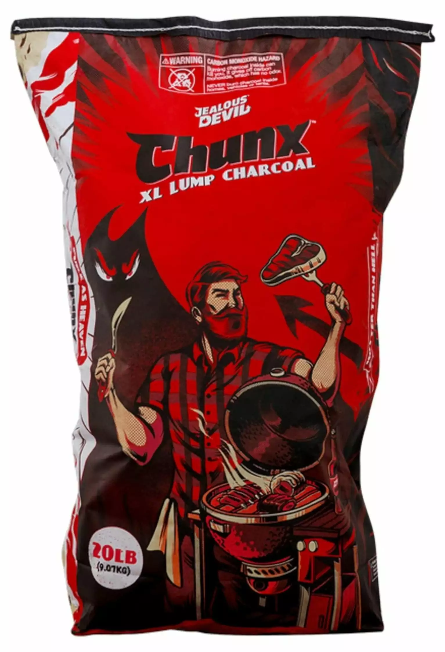 TiaGOC All Natural Hardwood Lump Charcoal 20LB 1