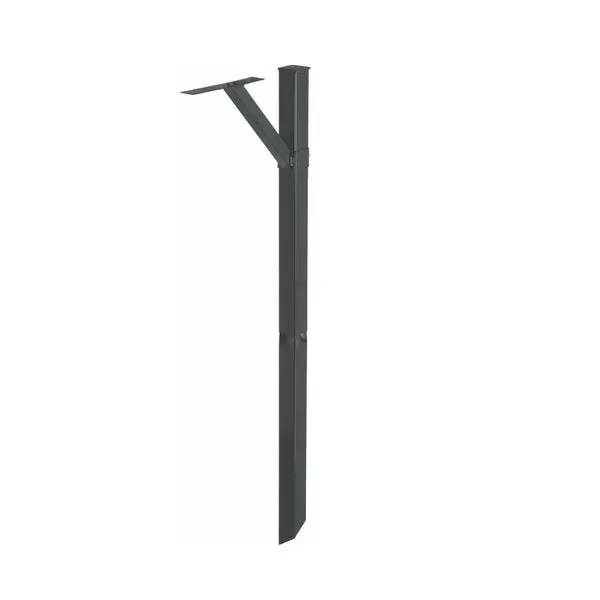 Gibraltar SDPK00AM Galvanized Steel Mailbox Post Kit Secure Installation