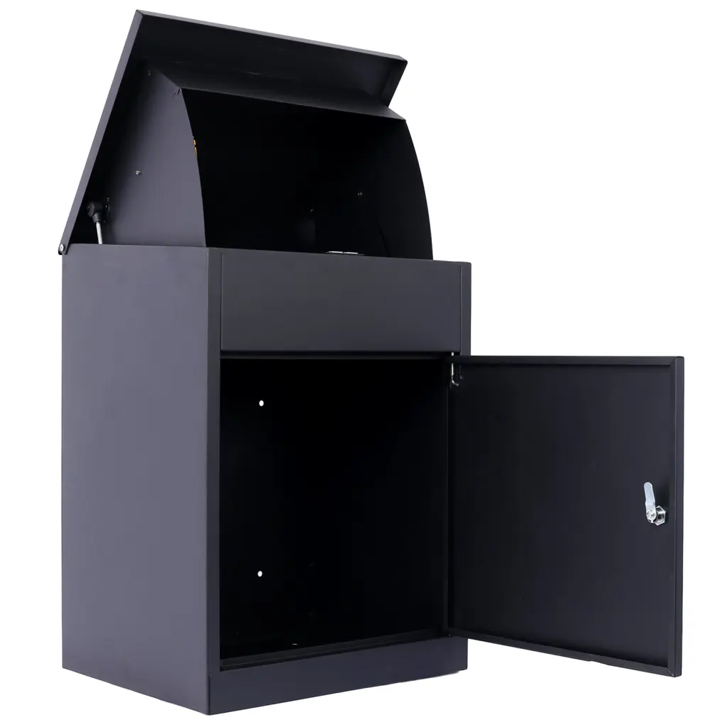Package Shipping Boxes Outside Extra Large Mailbox Galvanized Steel g-h
