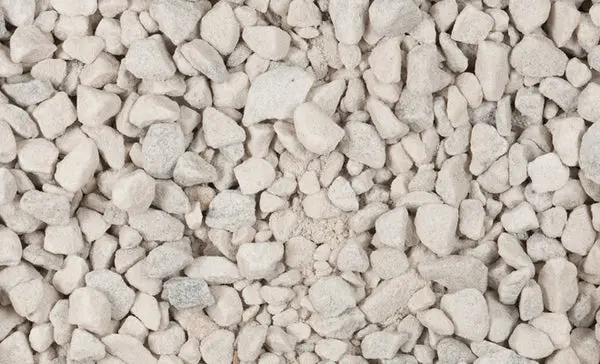 Pavestone 54141 White Decorative Marble Chips Landscape Stone 0.5 cu.Ft Garden Design