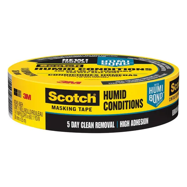 Scotch 2045-36E Masking Tape Humi Bond Adhesive 1.41x60.1 Yard