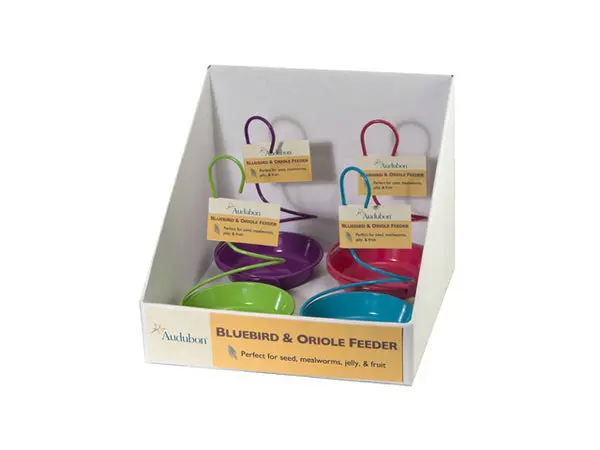 Audubon 23840 Mealworm Bird Feeder Assorted Colors
