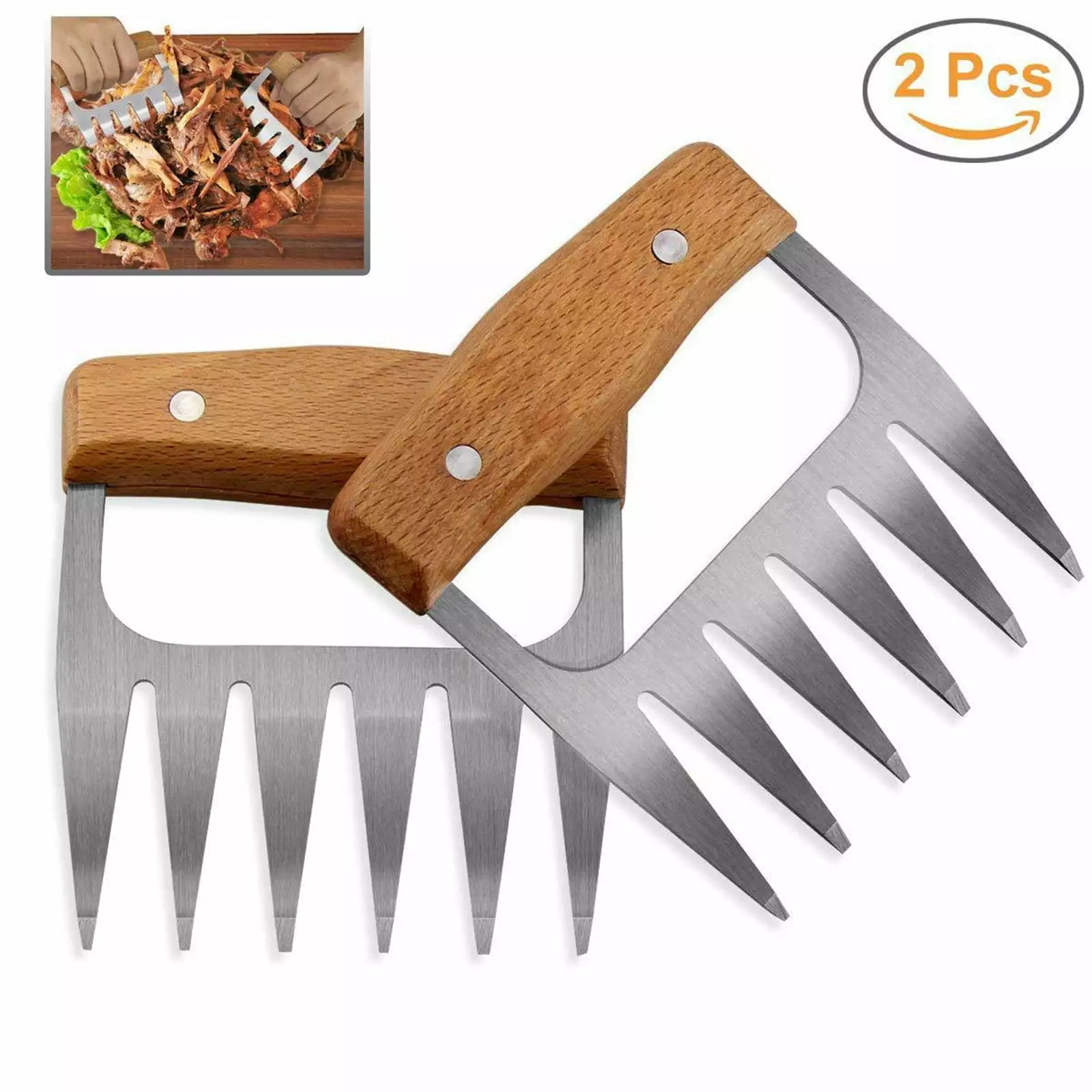 EKOUSN Meat Claws BBQ Accessories Bear Claws Pulled Pork BBQ Gifts Kitchen Grill Gadgets