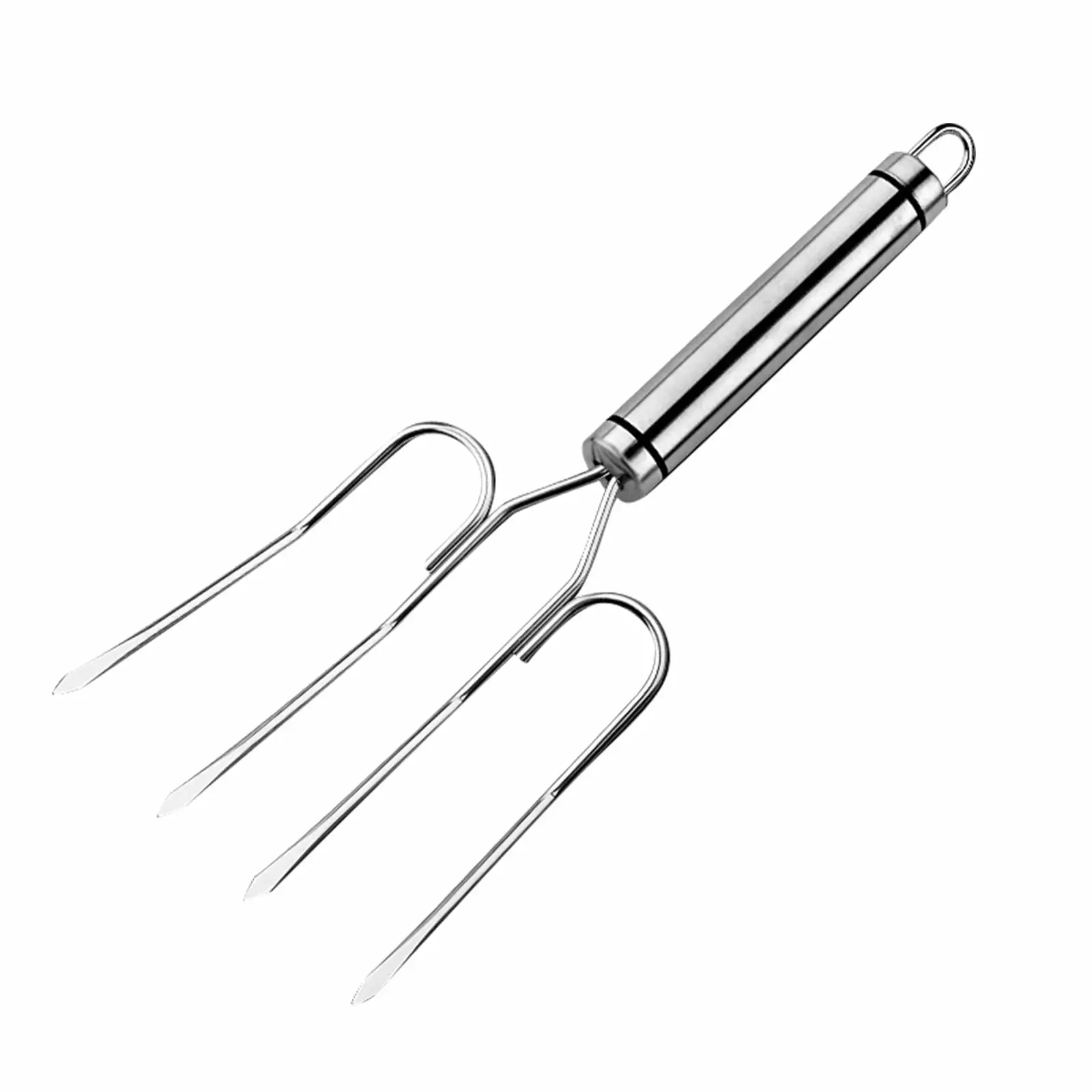 Stainless Steel BBQ Utensils Set Grill Camp Cooking Large Multi-Headed Turkey Meat Fork Chicken Pork Mutton One