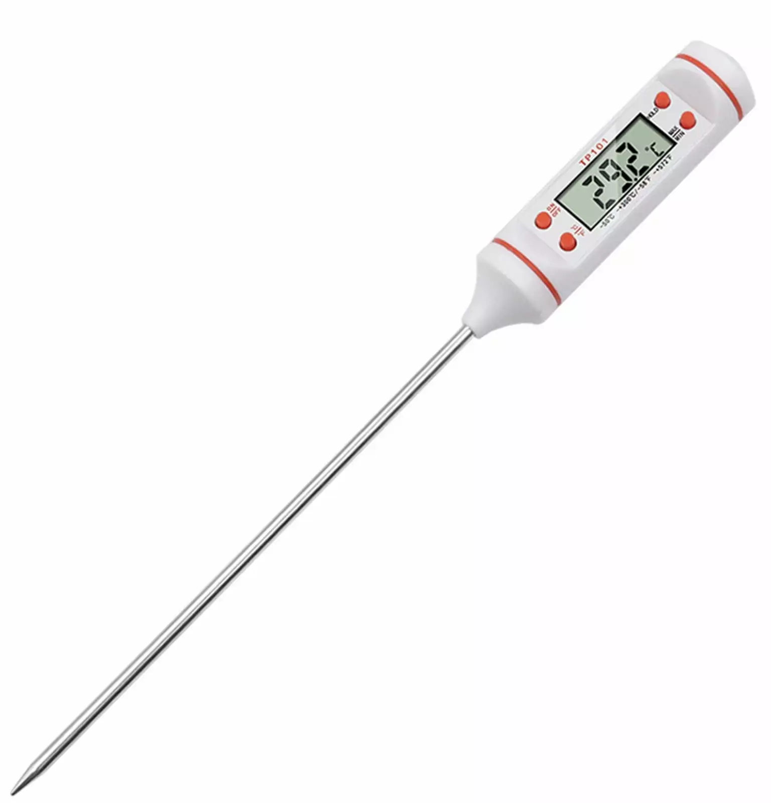 Komiseup Meat Thermometer Digital - Instant Read Thermometer Grill and Cooking, Waterproof Food Thermometer Kitchen and Ou...