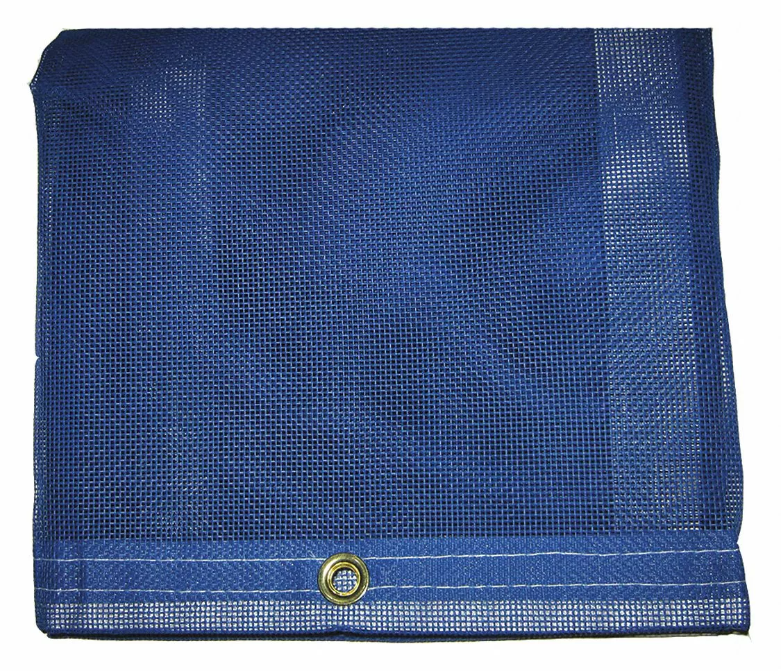 Mauritzon Blue Mesh Tarp 10x12 ft Cut Size MBT-12-02-1012