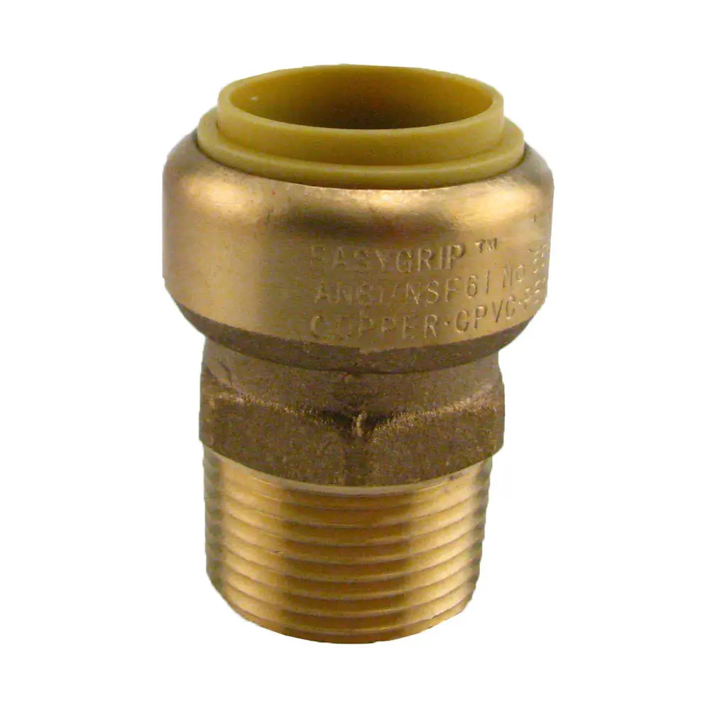 Lead-Free Adapter, 1/2" PF x 1/2" MPT