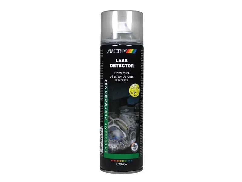 Waterproof Metal MOTIP Pro Leak Detector Spray 500ml
