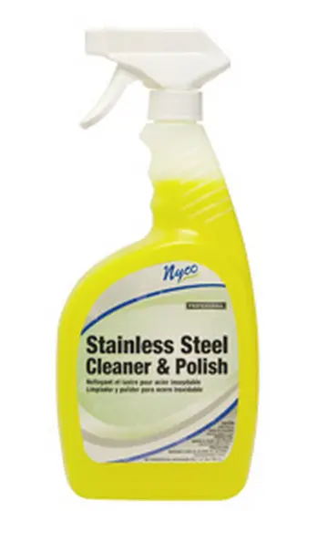 Nyco NL887-Q6PS Stainless Steel Cleaner Polish 32 Oz Shine Restorer